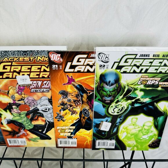 Green Lantern 21-22 26-27 29-37 41-43 47 Lot Geoff Johns Secret Origin - Picture 6 of 7